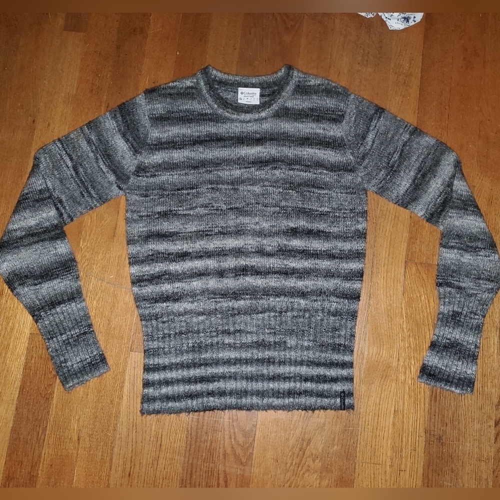 Columbia Striped Crew Neck Sweater - Picture 2 of 9